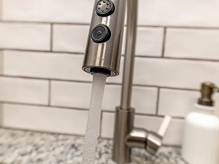 Kitchen backsplash detail