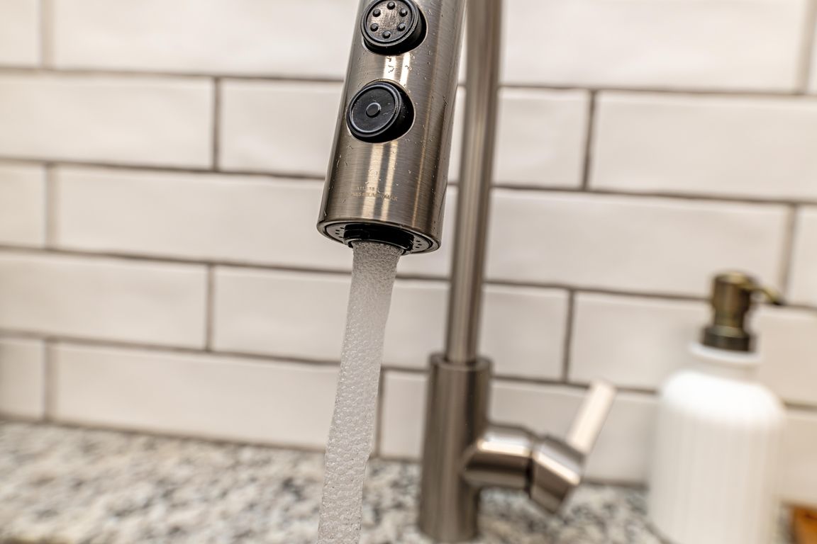 Kitchen backsplash detail