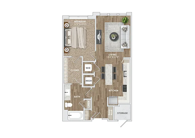 Floor plan A5A