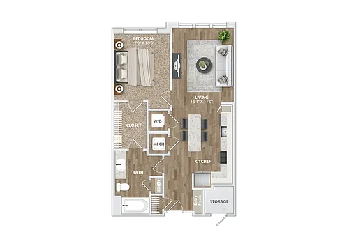 Floor plan A5A
