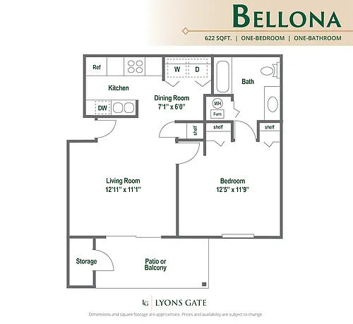 Floor plan Bellona