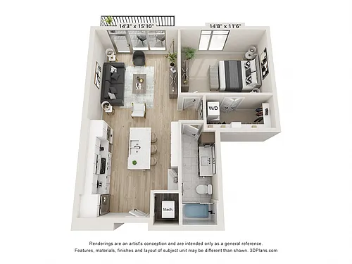 Floor plan The Hazel
