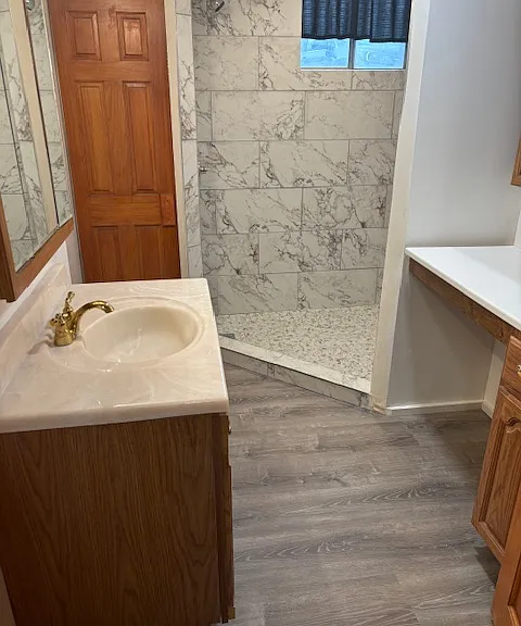 Downstairs Bedroom with Shower