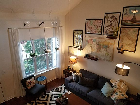 Living room view from top