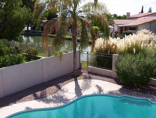 View from MAster Bedroom and Patio