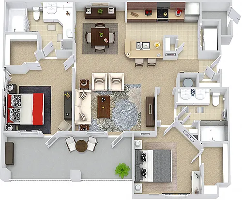 Floor plan Barcelona