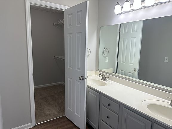 Closet in Primary Bathroom