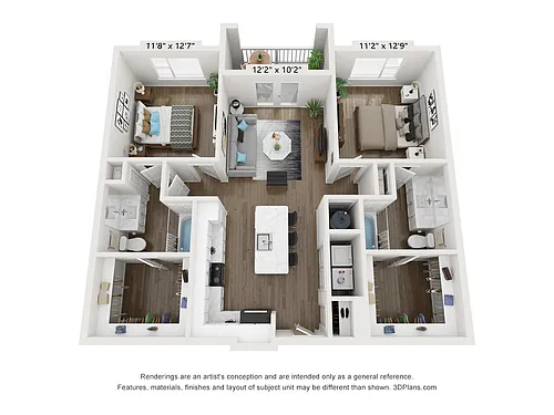 Floor plan B1