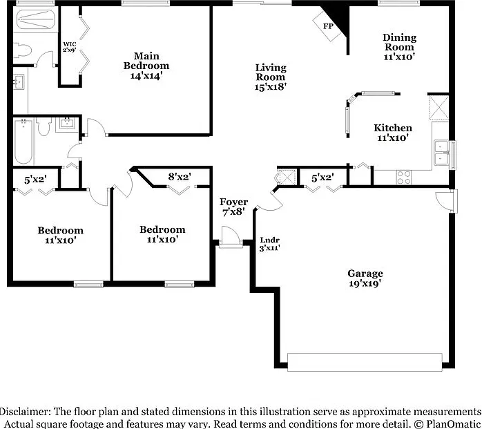 3 bed, 2.0 bath, 1319 sqft, $1,770 — Photo 2