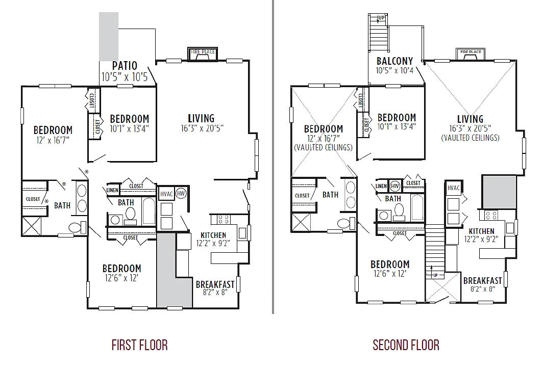 Floor plan 3 Bedroom