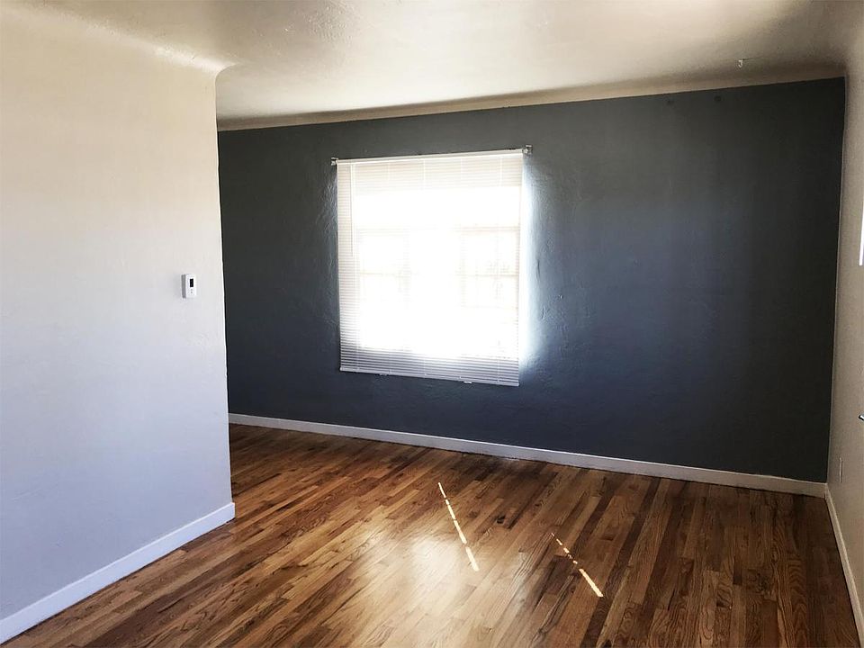Living Room with refinished hardwood