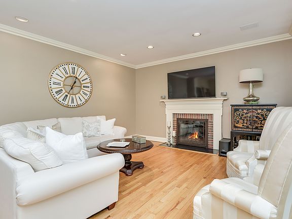 Living Room with Fireplace