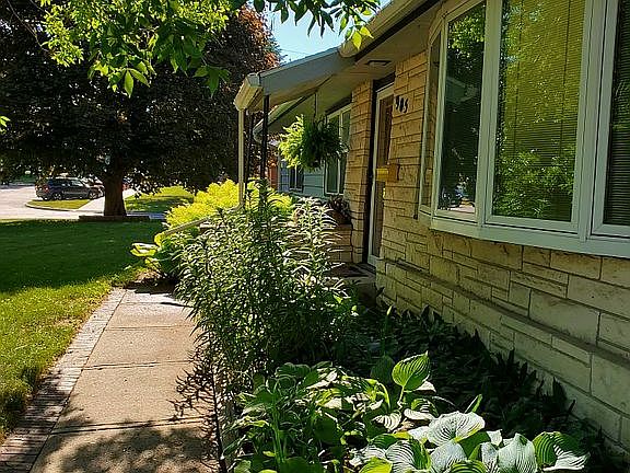 front sidewalk