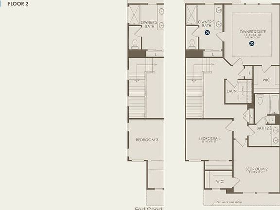 Ashton Floor Plan, Quick Move-In Home, Floor 2