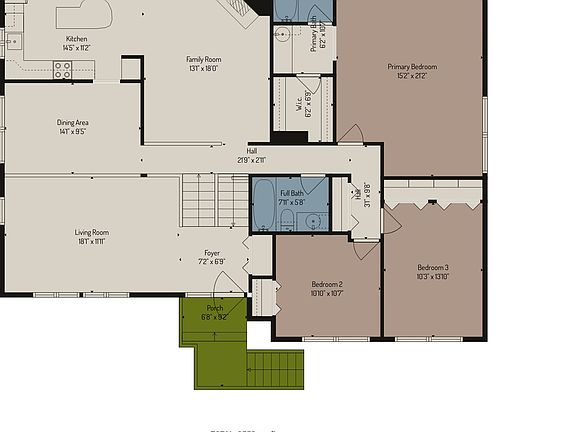 Floor Plan: Main Level