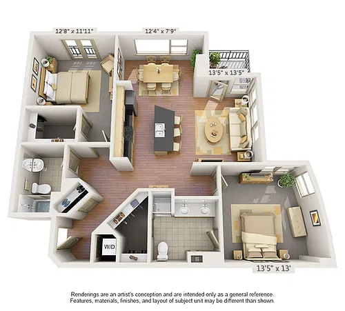 Floor plan Calloway
