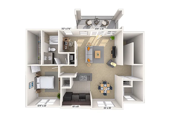 Floor plan The Endicott
