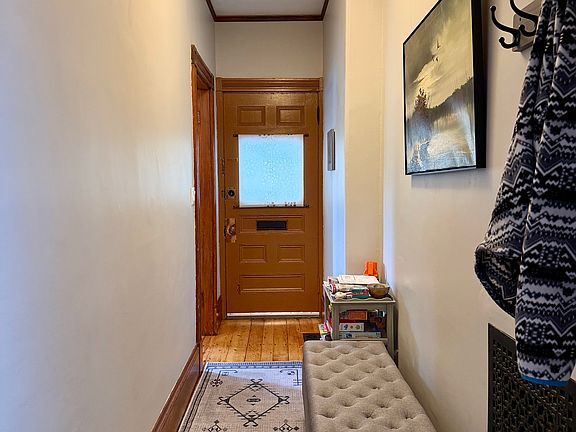 View of private entry foyer hall
