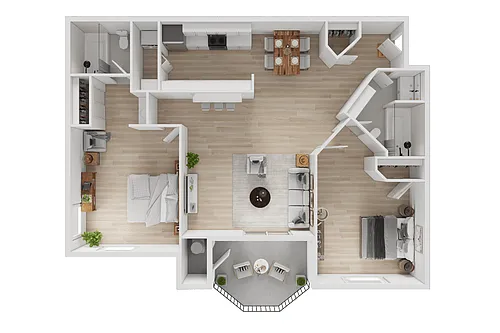 Floor plan B1