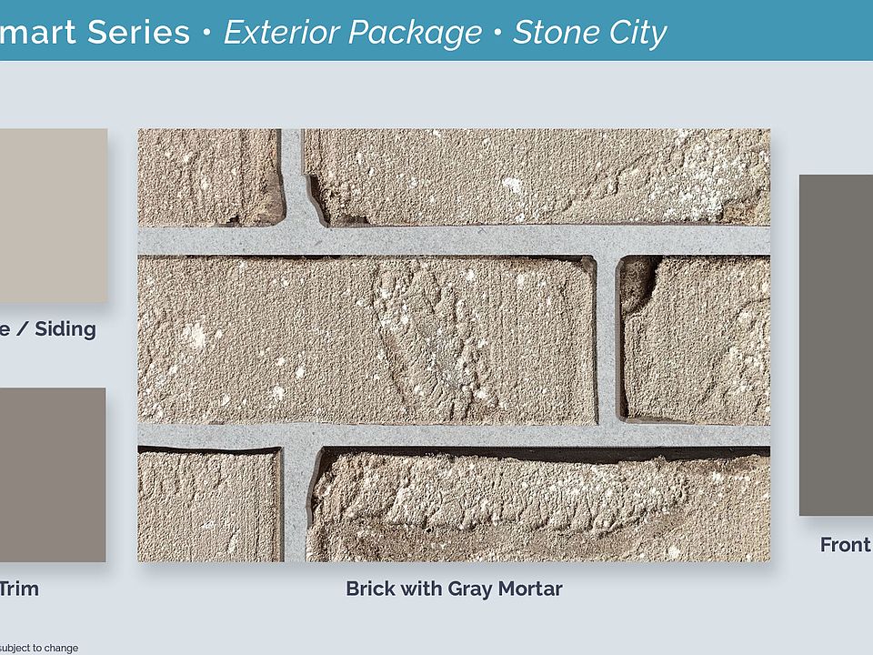 Dallas Smart Series Stone City Exterior Package