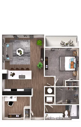 Floor plan A7D