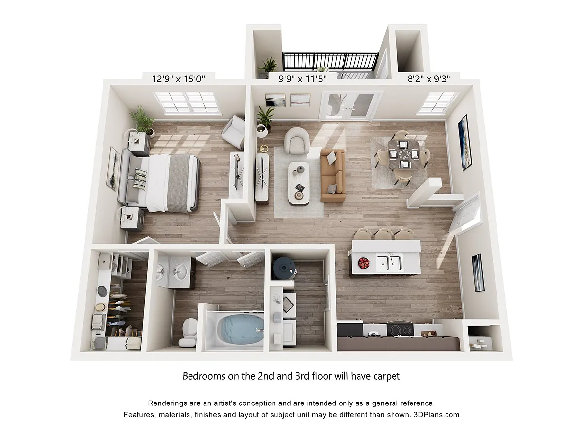 Floor plan The Willow