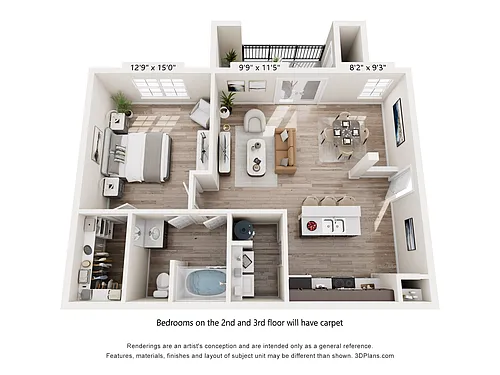 Floor plan The Willow