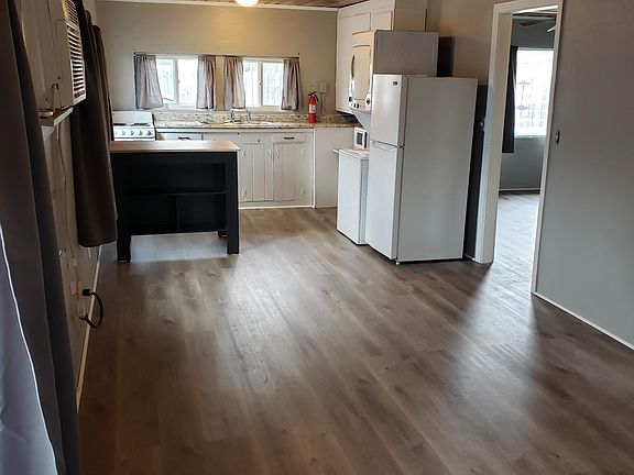 Kitchen and living room