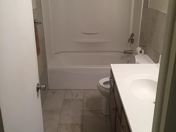 Remodeled bathroom in August of 2017. 