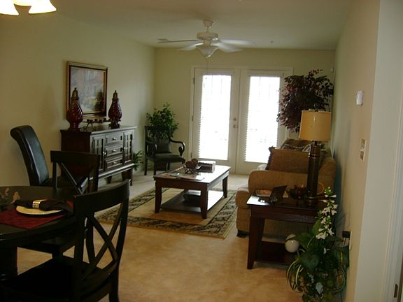 Furnished model Living Room