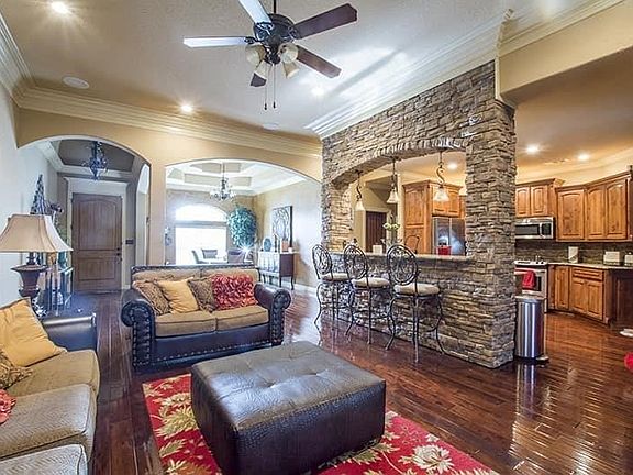 Spacious open floor plan.