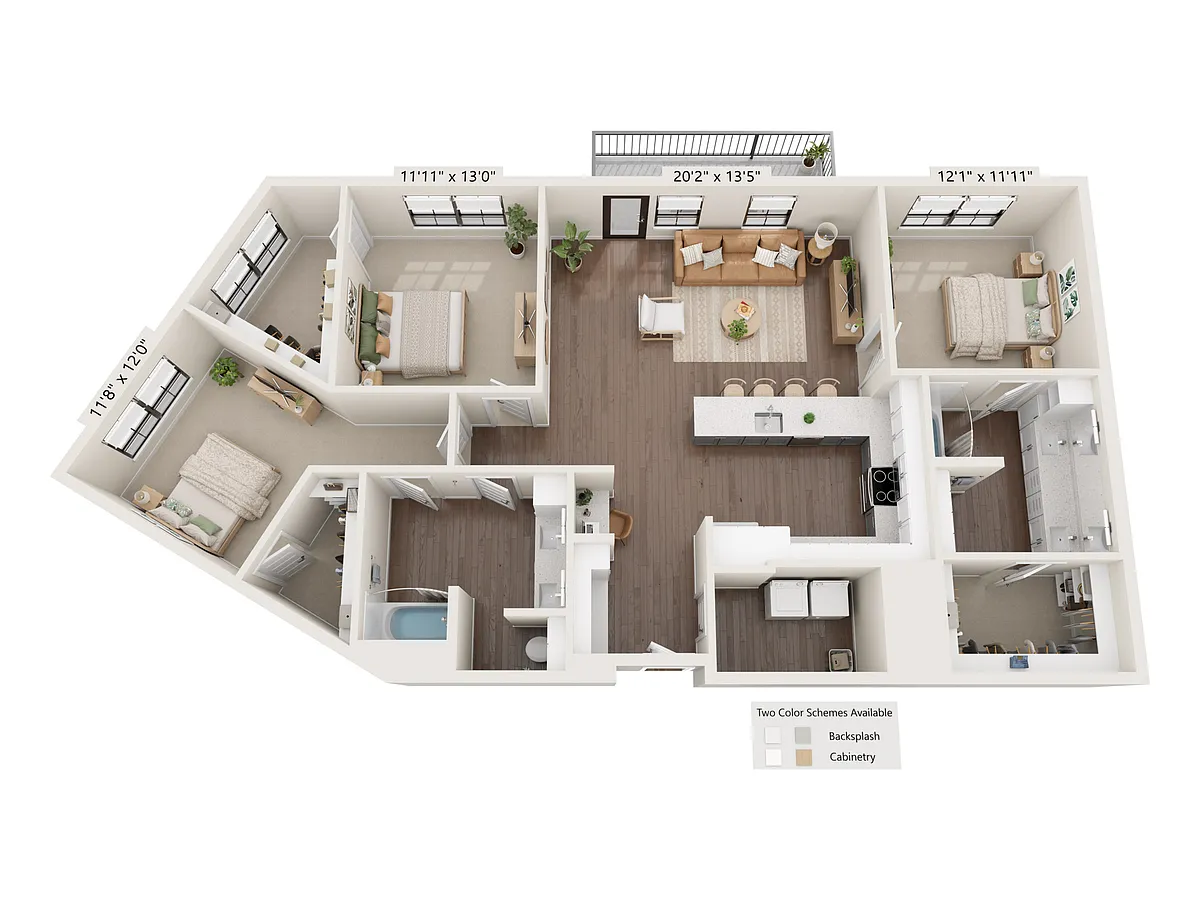 Floor plan C2