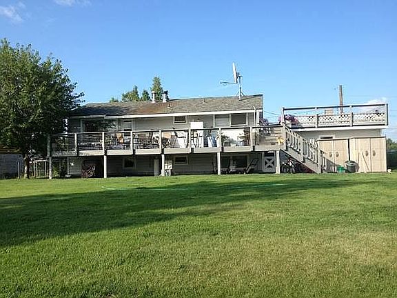 Backyard house and decks