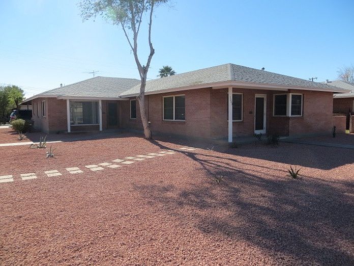 Front half of duplex