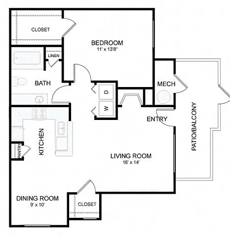 Floor plan 1D Renovation 4