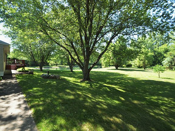 Overlooks pond!