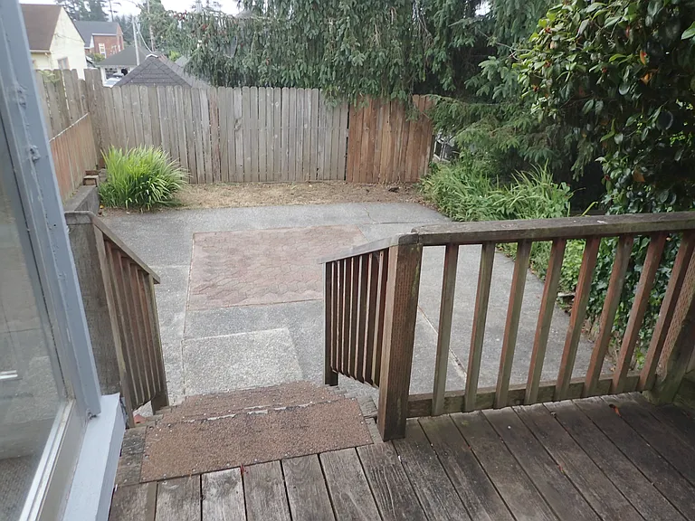 Rear Patio