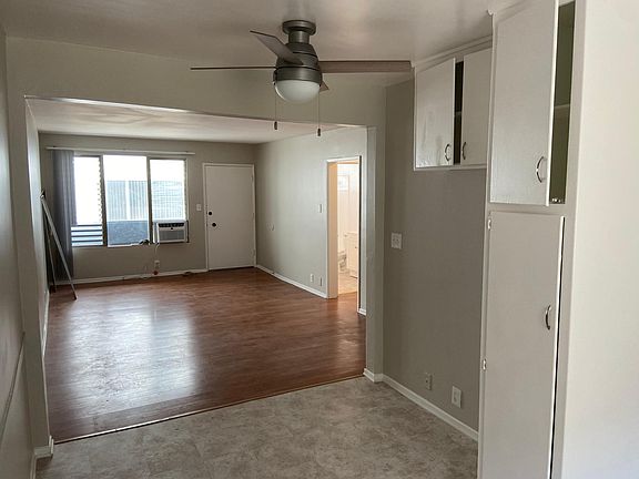 kitchen facing living room