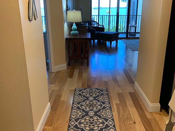 View inside the door