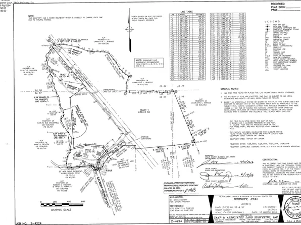 0 Robert Hodnett, Pine Mountain, GA 31822