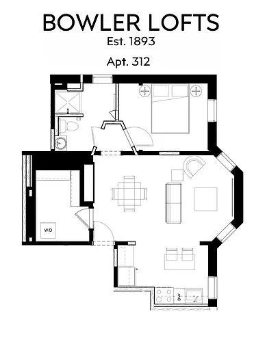 Floor plan 312