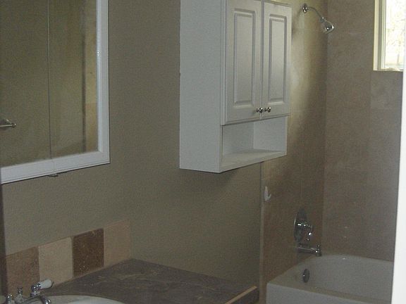 all new tile bathroom