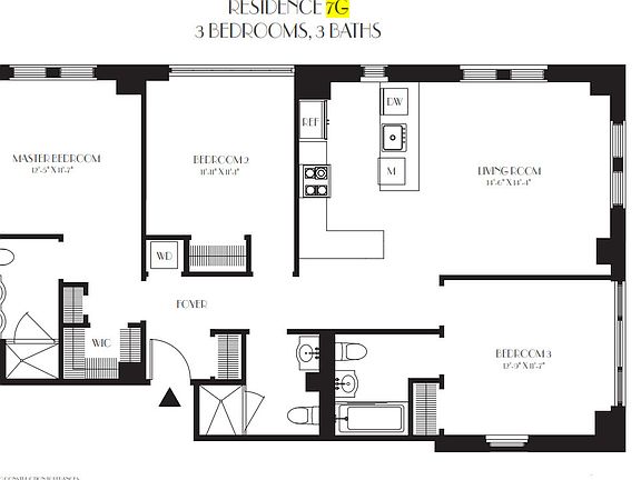 2nd image of 21 W 86th St APT 7G