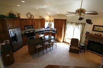 Kitchen w/Ceramic Tile Floors
