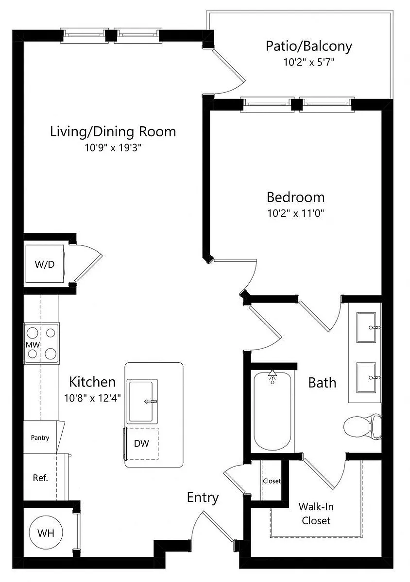 Floor plan CARRUTH