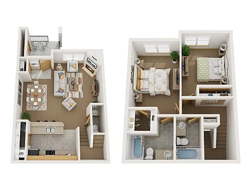 Floor plan 2X25