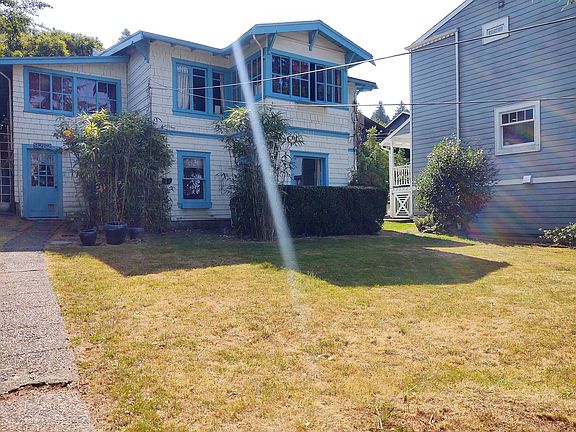 Front on duplex house