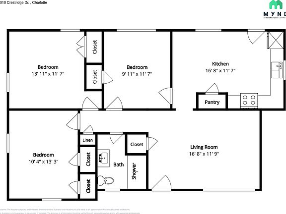 3rd image of 4010 Crestridge Dr