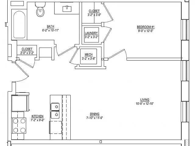Floor plan Eastern