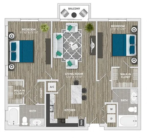 Floor plan Keifer